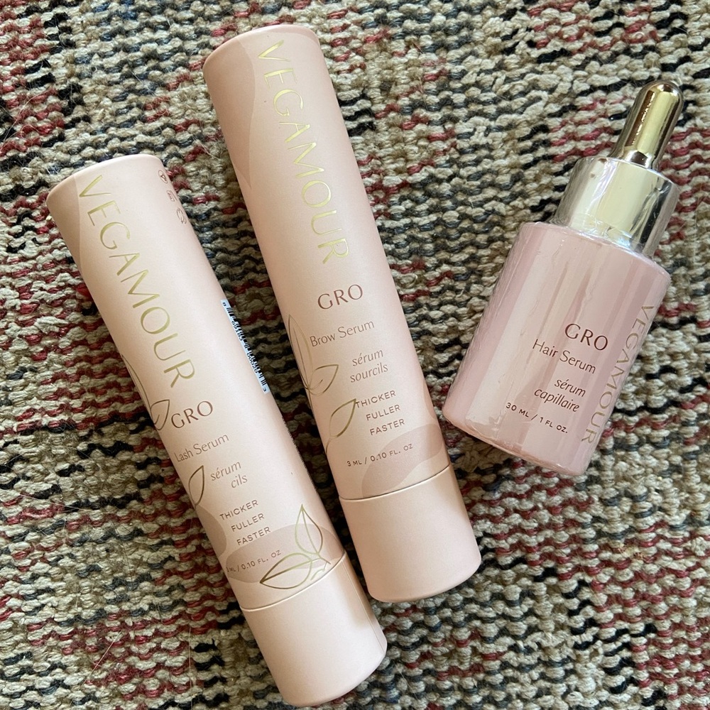 VEGAMOUR GRO Lash, Brow, and Hair Serum Set